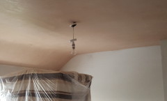 Another job well done, plasterboard bedroom ceiling  Crossways avenue.